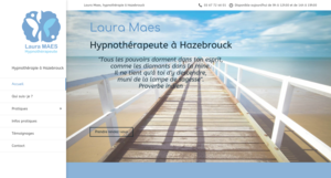 Laura Maes Hazebrouck, Apaiser ses angoisses, Perdre du poids