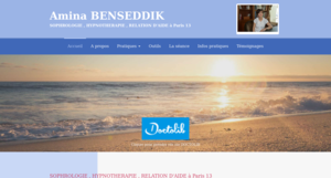 AMINA BENSEDDIK Paris 17, Apaiser ses angoisses